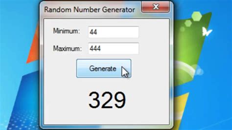 number generator 1 - 10
